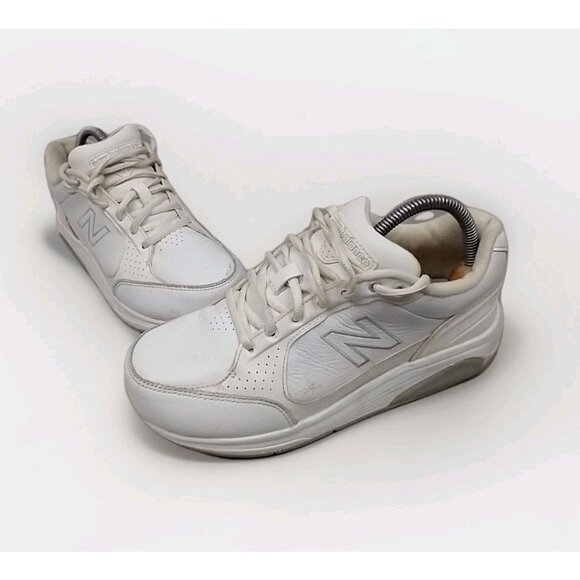 New Balance 928 V3 Shoes Womens 6.5 4E EEEE Leather Walking White - Picture 1 of 16